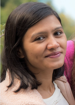 A female woman smiling